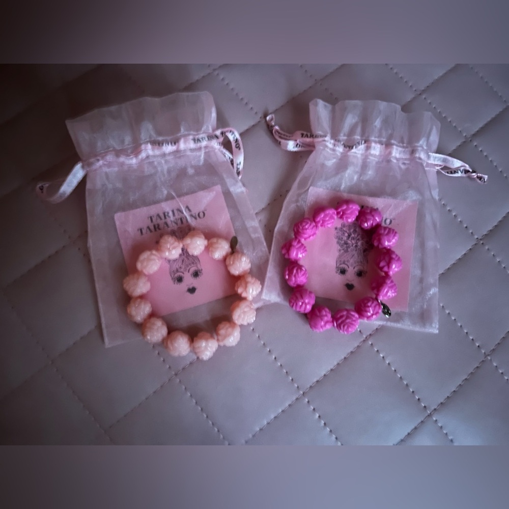 TARINA TARANTINO NWT Carved Rose Bracelets 🩷